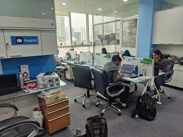 Team Area in  Office Space at Dev Corpora, Ganeshwadi – for Rent