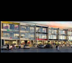  Shop – Exterior View View at Elan Paradise, Sector 50 - for Sale