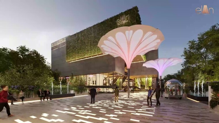 Exterior View, elan-paradise Commercial Shop 450 Sq.Ft. In Sector 50 Gurgaon 9042765