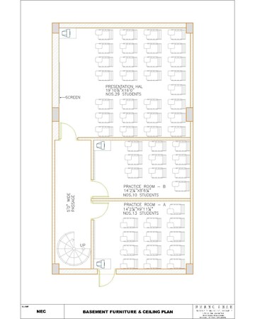 Floor Plan in  Office Space at Ambawadi – for Sale