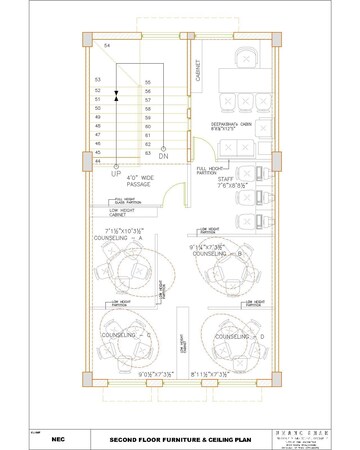 Floor Plan in  Office Space at Ambawadi – for Sale