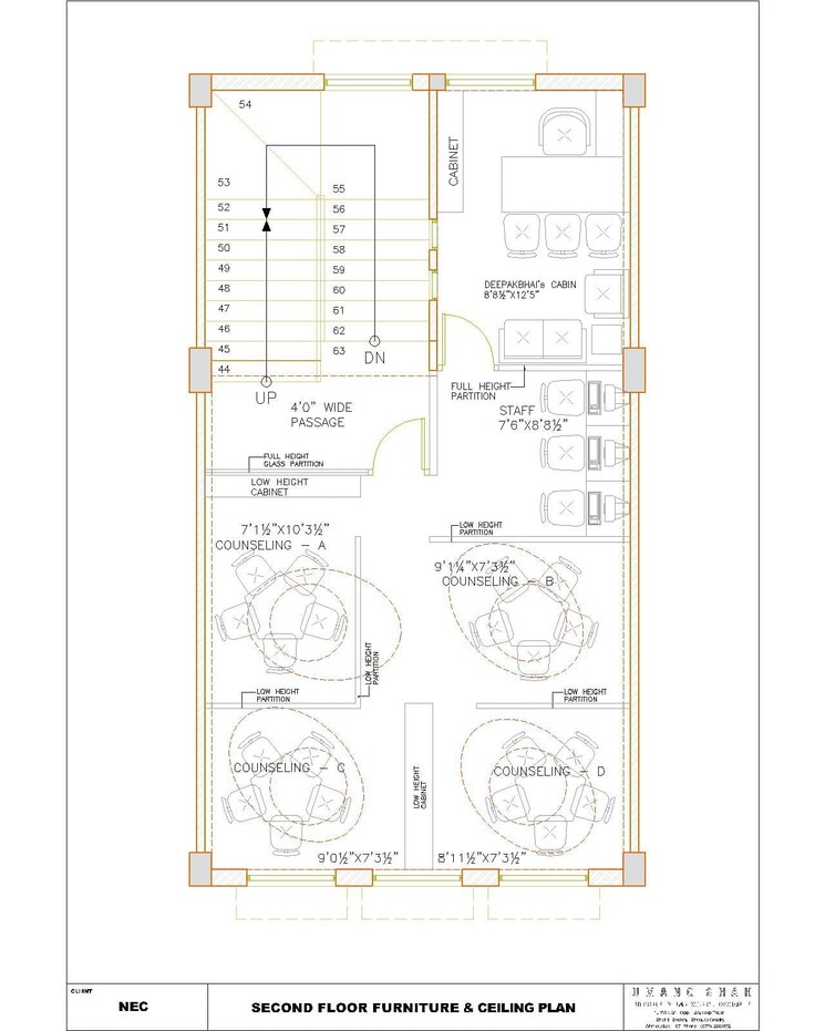 Floor Plan, ambawadi Commercial Office Space 7500 Sq.Ft. In Ambawadi Ahmedabad 9042779