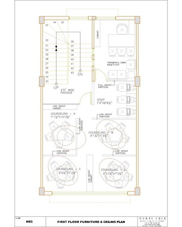 Floor Plan in  Office Space at Ambawadi – for Sale