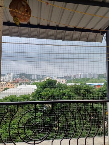 Balcony in 2 BHK Apartment at Nyati Equatorial II, Bavdhan – for Rent