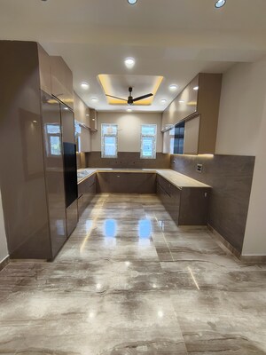 Kitchen in 4 BHK Builder Floor at Green Fields Colony – for Sale