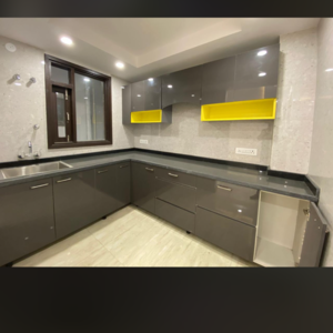 Kitchen in 3 BHK Builder Floor at Chattarpur – for Sale