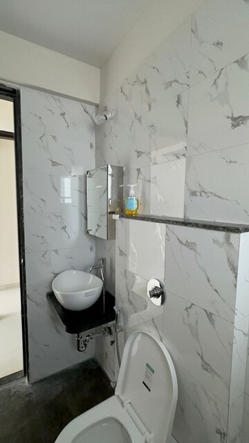 Bathroom in 3 BHK Apartment at Basil Mondale, Mundhwa – for Rent