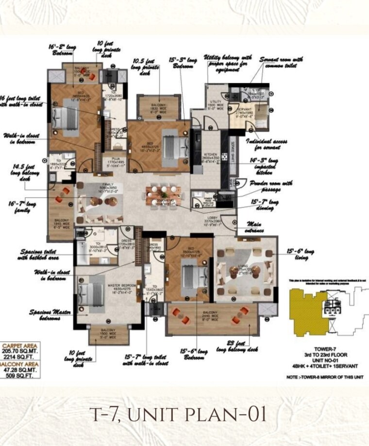 Floor Plan, sector 168 4 Bedroom 3199 Sq.Ft. Apartment In Sector 168 Noida 9042911