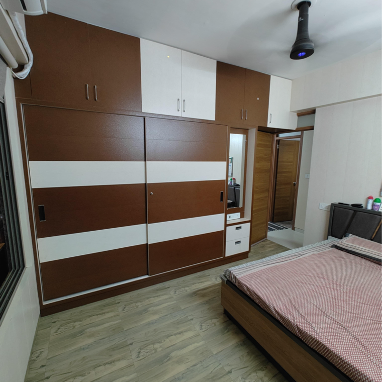 Bedroom, chandkheda 3 Bedroom 1800 Sq.Ft. Apartment In Chandkheda Ahmedabad 9042889