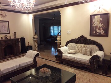Living Room in 4 BHK Apartment at Hennur Residency, Hennur Road – for Sale