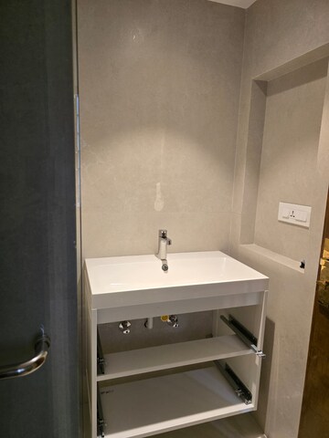 Bathroom in 3 BHK Apartment at Panju Mahal, Bandra West – for Rent