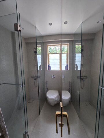 Bathroom in 3 BHK Apartment at Panju Mahal, Bandra West – for Rent