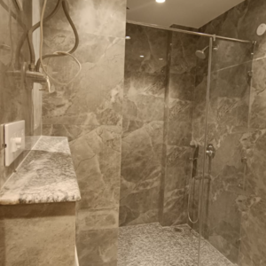 Bathroom in 3 BHK Builder Floor at Vasant Kunj – for Sale