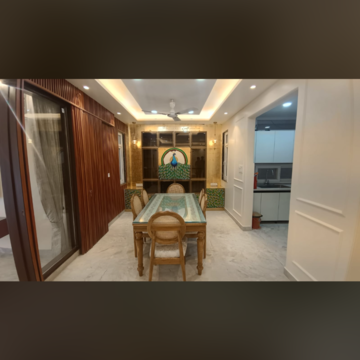 Living Room in 3 BHK Builder Floor at Vasant Kunj – for Sale