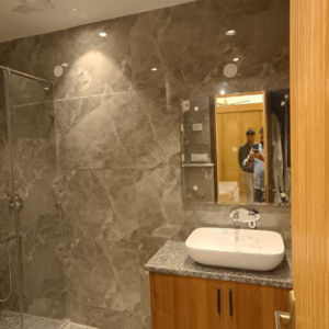 Bathroom in 3 BHK Builder Floor at Vasant Kunj – for Sale