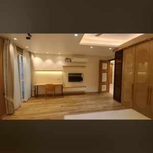 Bedroom in 3 BHK Builder Floor at Vasant Kunj – for Sale