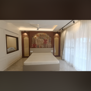 Bedroom in 3 BHK Builder Floor at Vasant Kunj – for Sale