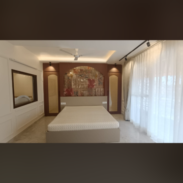 Bedroom in 3 BHK Builder Floor at Vasant Kunj – for Sale
