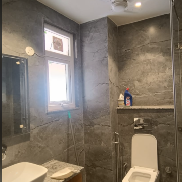 Bathroom in 3 BHK Builder Floor at Vasant Kunj – for Sale