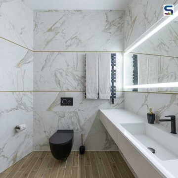 Bathroom in 2 BHK Builder Floor at Khodna Kalan – for Sale