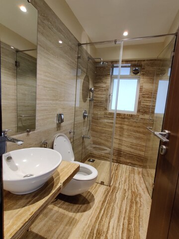 Bathroom in 3 BHK Apartment at Mirchandani Triton, Santacruz West – for Rent