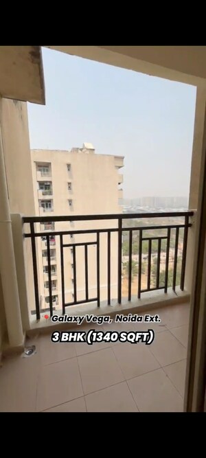 Balcony in 3 BHK Apartment at Galaxy Vega, Tech Zone 4 Greater Noida – for Sale