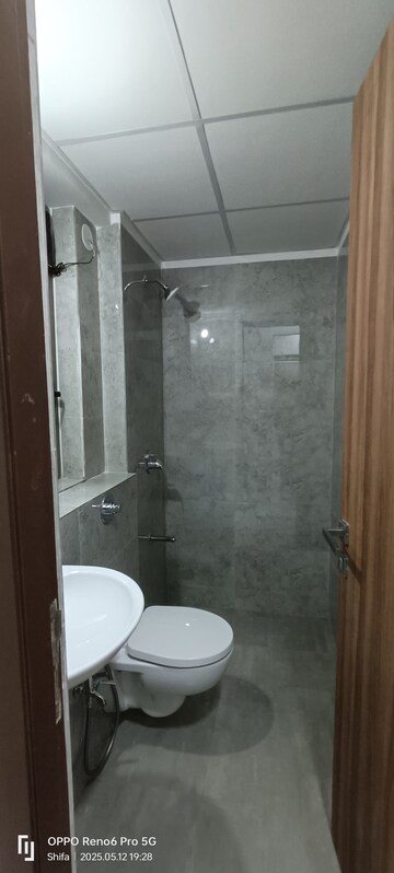 Bathroom in 2 BHK Apartment at Sheth Irene, Malad West – for Rent