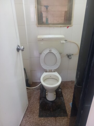Bathroom in 1 BHK Apartment at Gundecha Valley of Flowers, Kandivali East – for Rent