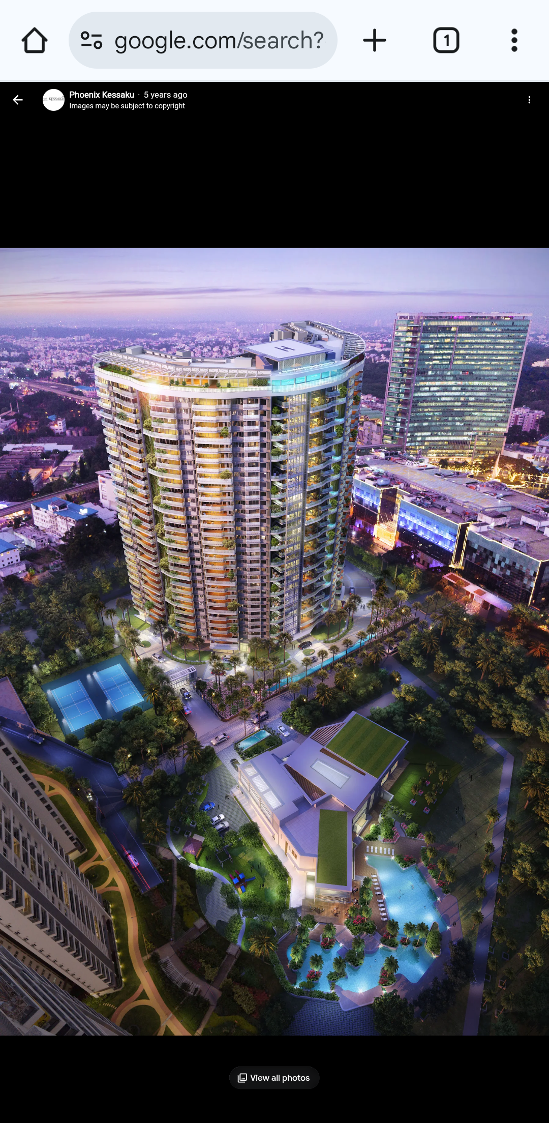 3 BHK Apartment For Rent in Phoenix Kessaku