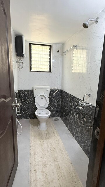 Bathroom in 1 RK Independent House at Wadgaon Sheri – for Rent