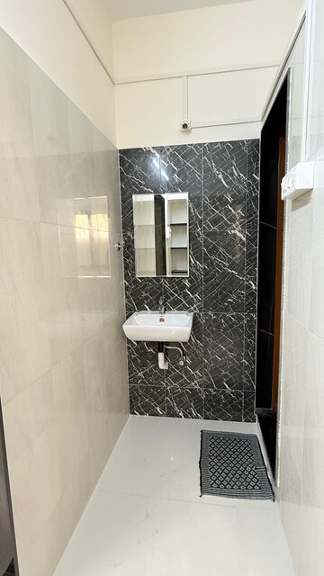 Bathroom in 1 RK Independent House at Wadgaon Sheri – for Rent