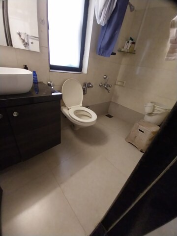 Bathroom in 3 BHK Apartment at Powai Vihar, Powai – for Rent