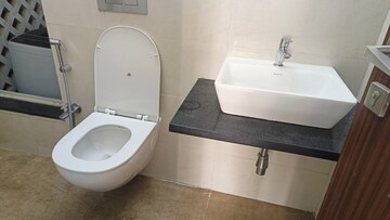 Bathroom in 1 BHK Apartment at Omkar Signet, Malad East – for Rent