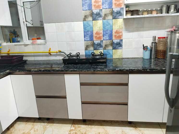 Kitchen, landcraft-golf-links 2 Bedroom 1125 Sq.Ft. Apartment In Pandav Nagar Ghaziabad 9043193