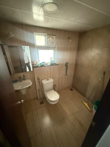 Bathroom in 2 BHK Apartment at Prestige Lakeside Habitat, Varthur – for Rent