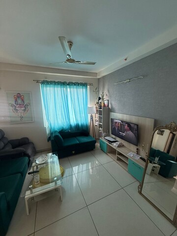 Living Room in 2 BHK Apartment at Prestige Lakeside Habitat, Varthur – for Rent