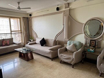 Living Room in 3 BHK Apartment at Hiranandani Glen Croft, Powai – for Rent