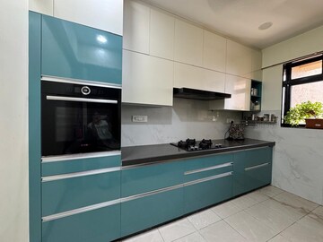 Kitchen in 3 BHK Apartment at Hiranandani Glen Croft, Powai – for Rent