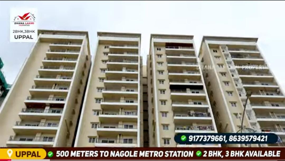 2 BHK + Pooja Room Apartment For Sale in Vasavi Metropolis