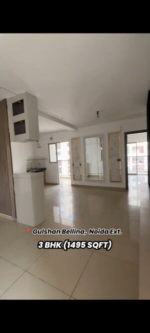 Living Room in 3 BHK Apartment at Gulshan Bellina, Sector 16 Greater Noida – for Sale