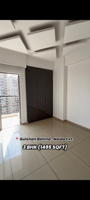 Bedroom in 3 BHK Apartment at Gulshan Bellina, Sector 16 Greater Noida – for Sale
