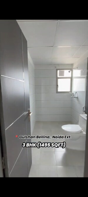 Bathroom in 3 BHK Apartment at Gulshan Bellina, Sector 16 Greater Noida – for Sale