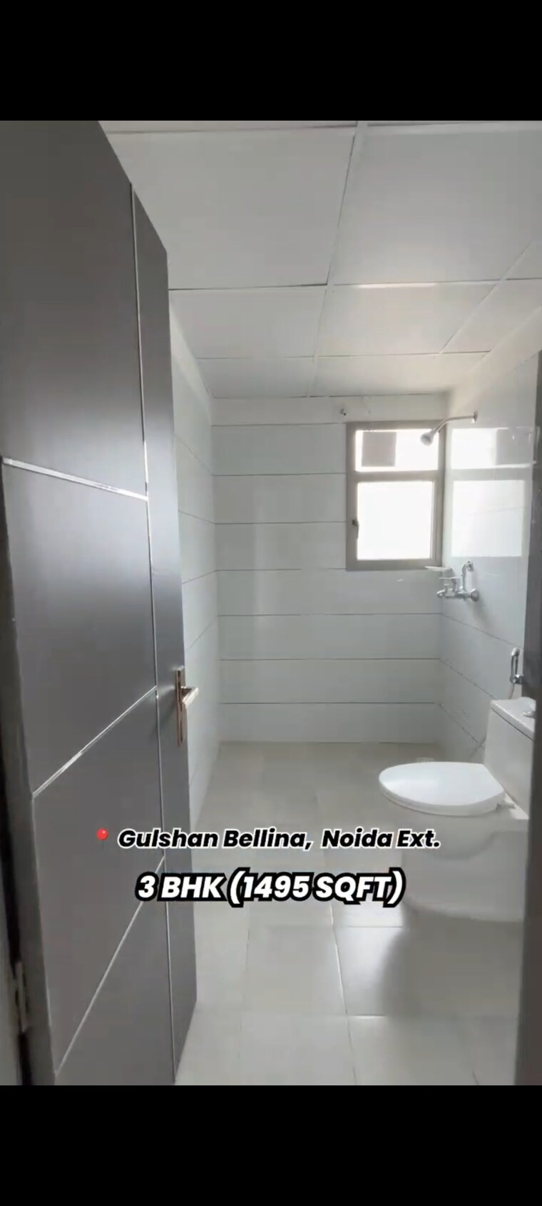 Bathroom, gulshan-bellina 3 Bedroom 1495 Sq.Ft. Apartment In Sector 16 Greater Noida Greater Noida 9043322