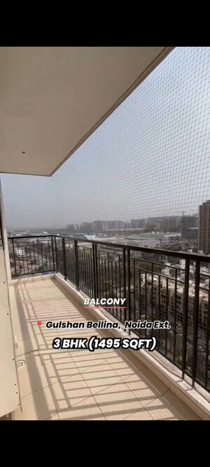 Balcony in 3 BHK Apartment at Gulshan Bellina, Sector 16 Greater Noida – for Sale