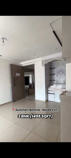 Building Lobby in 3 BHK Apartment at Gulshan Bellina, Sector 16 Greater Noida – for Sale