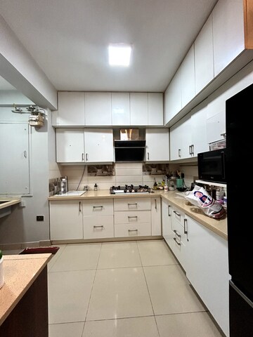 Kitchen in 3 BHK Apartment at Mantri Webcity, Hennur – for Sale