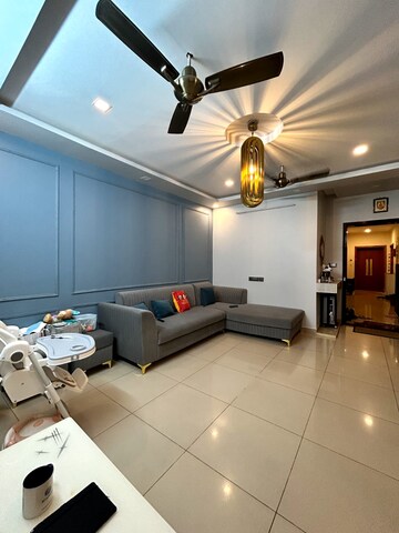 Living Room in 3 BHK Apartment at Mantri Webcity, Hennur – for Sale