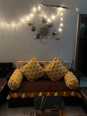Living Room in 2 BHK Apartment at Honer Vivantis, Gopanpally – for Rent