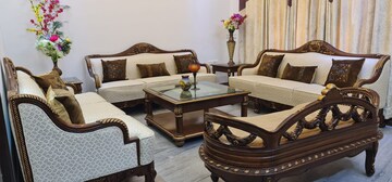 Living Room in 3 BHK Apartment at Sushma Valencia, International Airport Road – for Rent