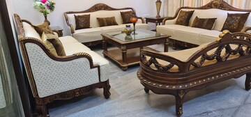 Living Room in 3 BHK Apartment at Sushma Valencia, International Airport Road – for Rent